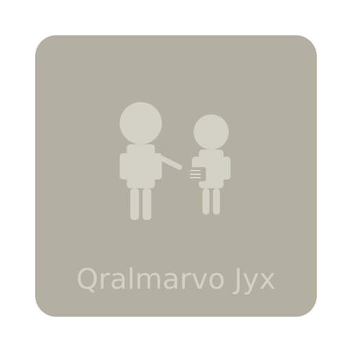 Логотип Qralmarvo Jyx